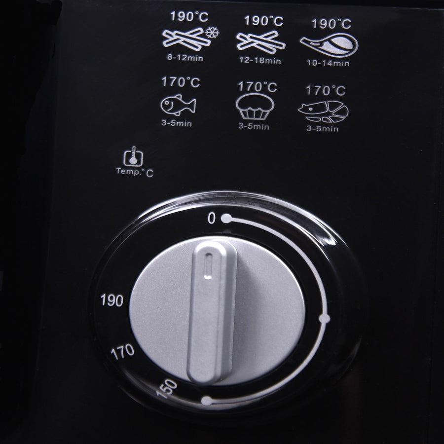 Mesko Deep Oil Fryer 2.5L 1800W med LED-indikator Filter Justerbar temperatur