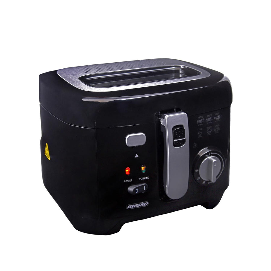 Mesko Deep Oil Fryer 2.5L 1800W med LED-indikator Filter Justerbar temperatur
