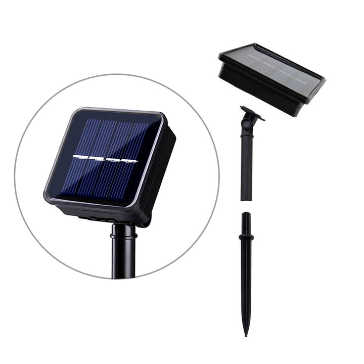 GreenBlue GB164 Solar trädgårdslampa dekorativ 100 LED 10m 600mAh