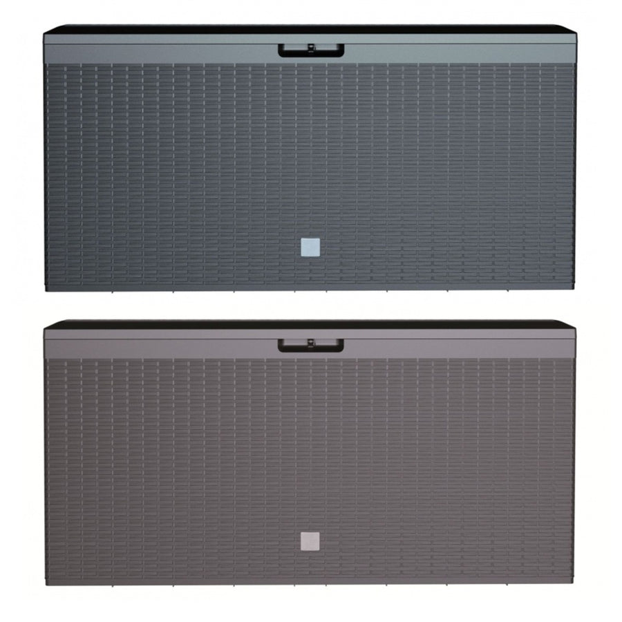 Trädgårdslåda Boxe Rato Plus 290L umber, sittplats