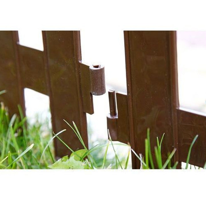 Garden Fence PROSPERPLAST Garden Classic IPŁSU R222 brun