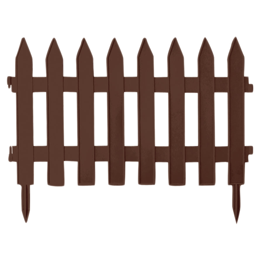 Garden Fence PROSPERPLAST Garden Classic IPŁSU R222 brun