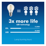 LED glödlampa E27, 8W 230V Maclean Energy MCE268 WW varmvit 3000K 1055lm retro edison dekorativ