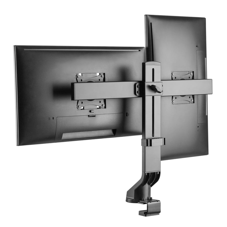 Maclean MC-854 Hållare för två bildskärmar / dubbel 17 "-27" 14 kg VESA 75x75 100x100 passar MC-848 och MC-849