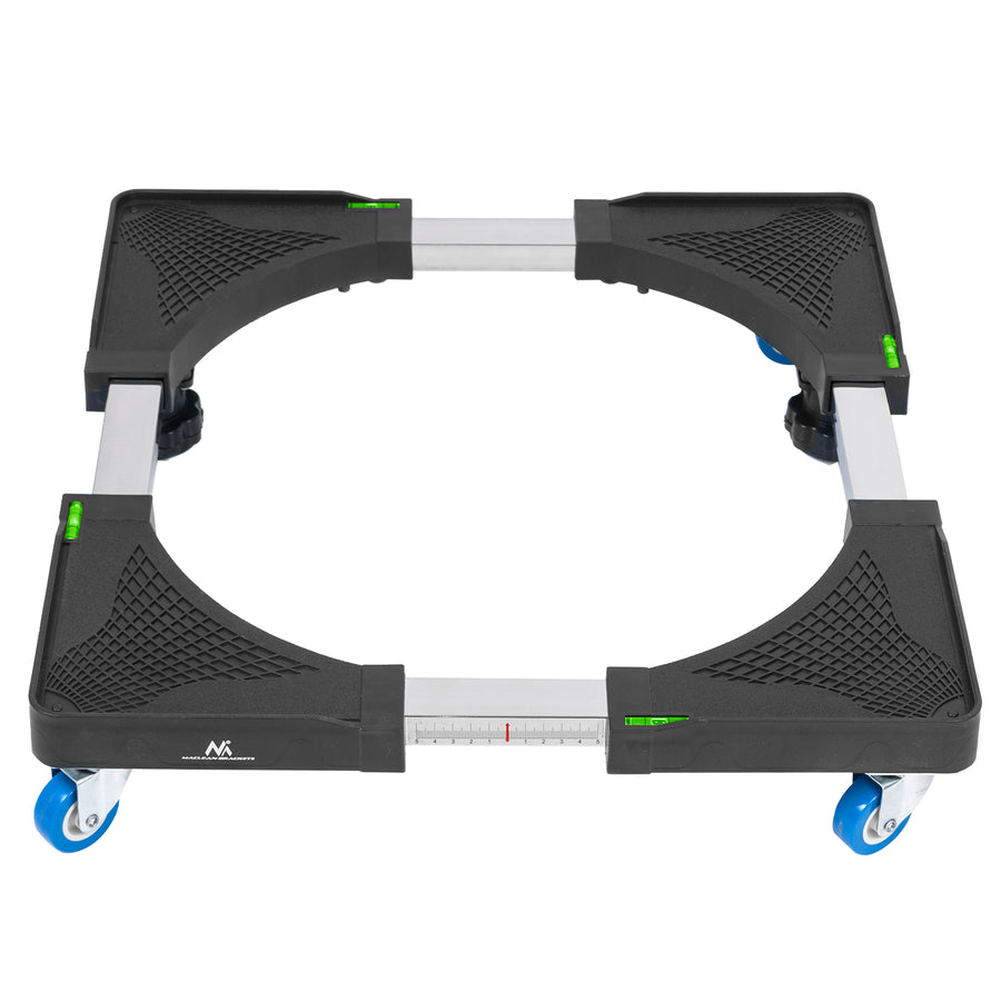 Universellt, flyttbart och justerbart underrede för tvättmaskin, Maclean MC-855, max 250 kg, bredd 500–700 mm