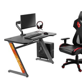Svart spelbord NanoRS RS120 50kg max, höjd 750mm