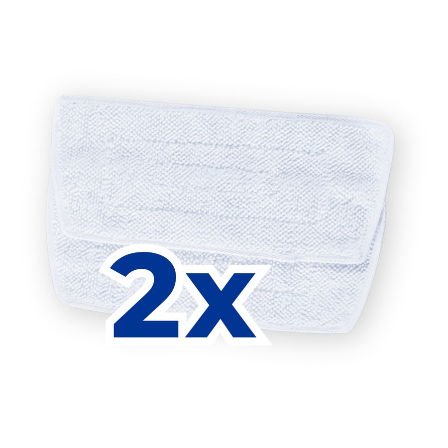 Vileda 161717 Vileda ersättningsmatta Refill Microfibre för Vileda Steam XXL Mop 2 PCS Pack