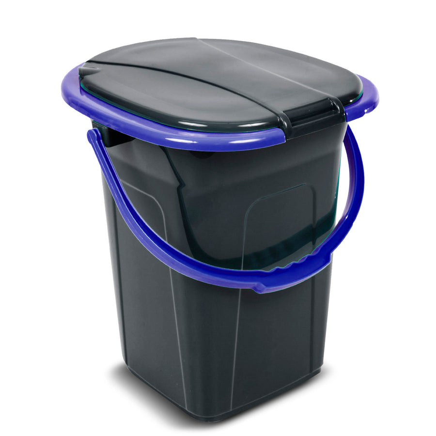 GreenBlue GB320BB svart och marinblå resetoalett