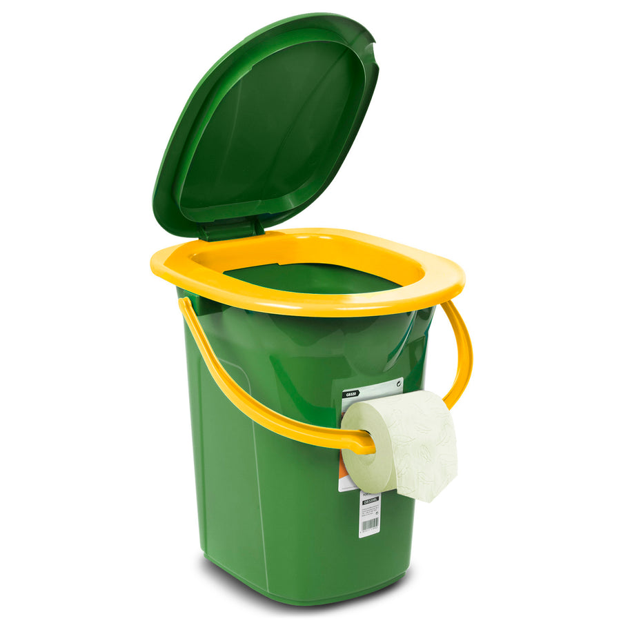 GreenBlue GB320GO mörkgrön/orange resetoalett