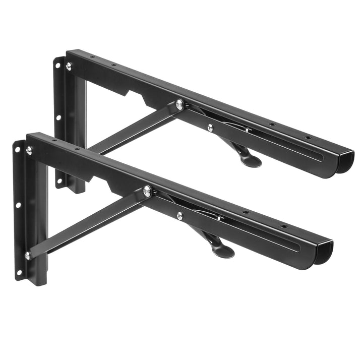 Maclean Brackets MC-876 Väggfästen Folding Shelf Mount Table 50kg Solid Set Assembly Elements