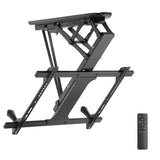Elektriskt takfäste för TV, för lutande väggar 32"-70" 35 kg max fjärrkontroll Maclean MC-880 max VESA 600x411
