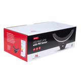 Maclean Energy MCE290 B LED-lampa med infraröd rörelsesensor 800lm 10W IP54 svart