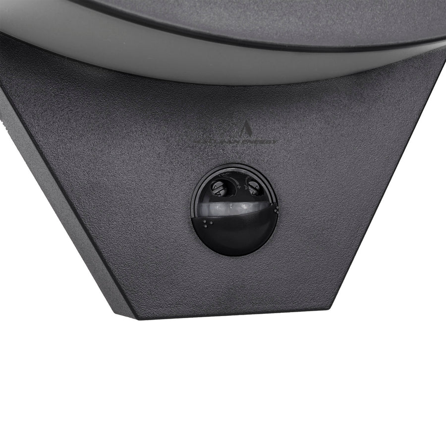 Maclean Energy MCE290 B LED-lampa med infraröd rörelsesensor 800lm 10W IP54 svart
