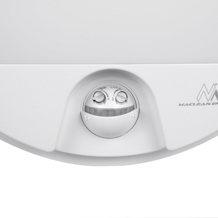 Infraröd rörelsedetektor LED-lampa MCE291 W 1100lm 15W IP54 Maclean Energy färg vit