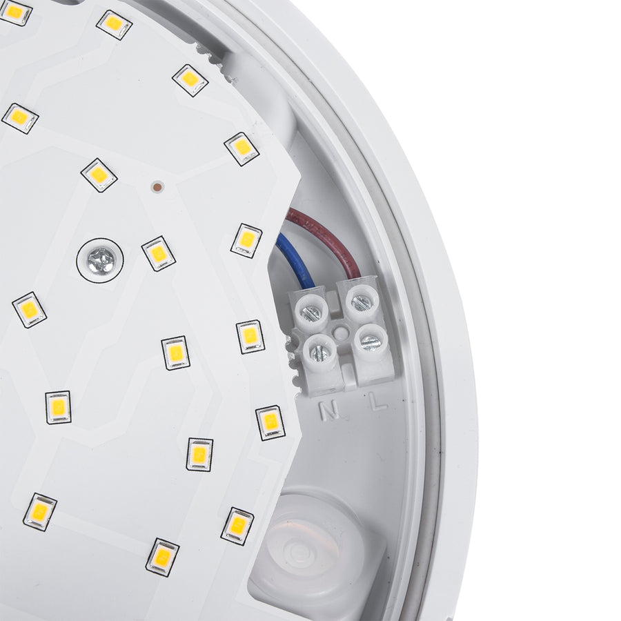 Infraröd rörelsedetektor LED-lampa MCE291 W 1100lm 15W IP54 Maclean Energy färg vit