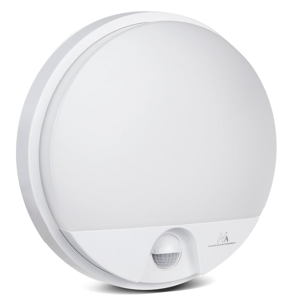 Infraröd rörelsedetektor LED-lampa MCE291 W 1100lm 15W IP54 Maclean Energy färg vit