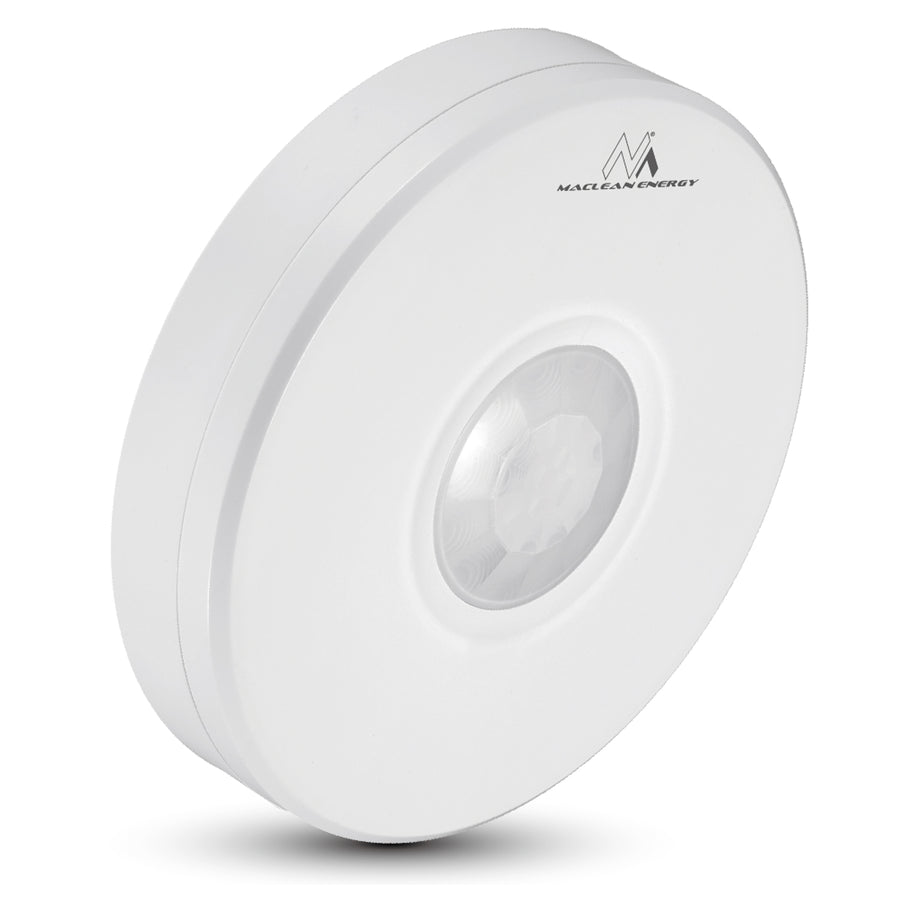 Maclean Energy - Infraröd rörelsesensor -IP65 för utomhusbruk - Inomhus 8 m, max belastning 2000W
