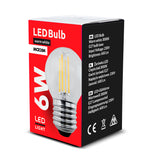LED glödlampa E27, 6W 230V Maclean Energy MCE284 WW varmvit 3000K 720lm retro edison dekorativ