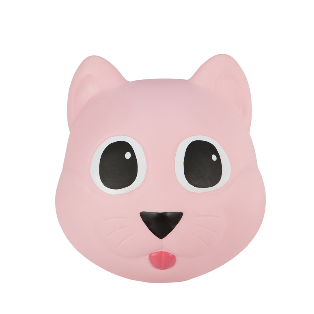 Pink Tootina kitty - uppblåsbar hoppleksak för barn