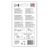 Maclean MCE355 Bike Bakljus Bakljus COB LED-ljus 125 lumen USB uppladdningsbart batteri 3 blinkande lägen IP44 Vattentät