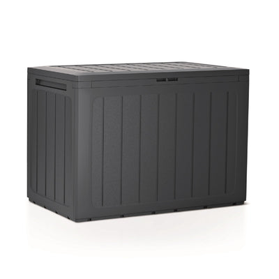 Trädgårdsstam 190 liter Plastkartong i antracitfärg 78 x 43,3 x 55 cm, 190 L Garden Prosperplast Boardbox 190L MBBL190 antracit