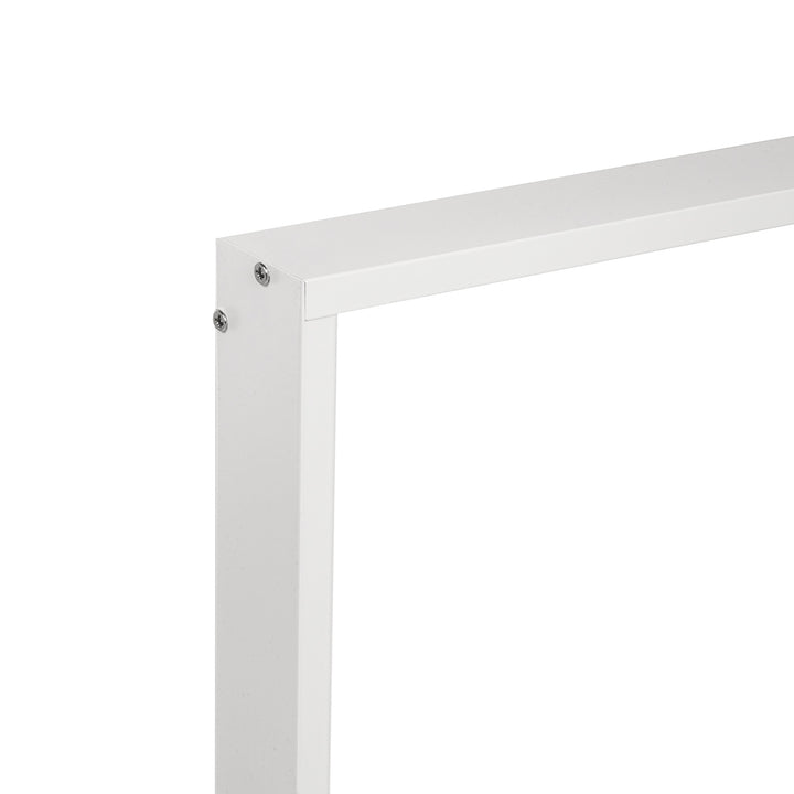 Maclean Energy MCE543 Ytram i aluminium för 595x595mm LED-takpaneler, höjd 5cm