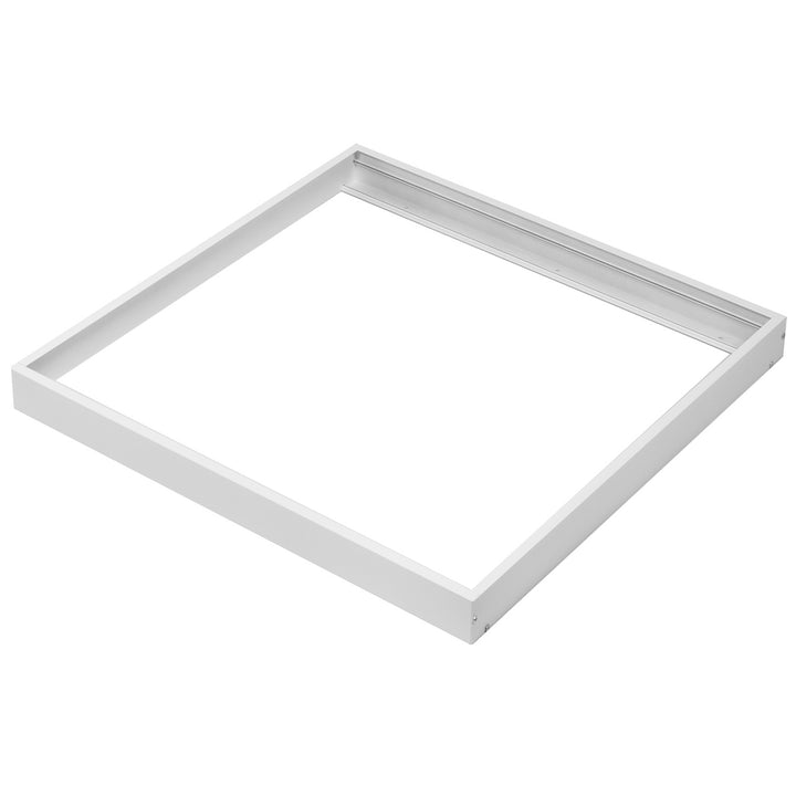 Maclean Energy MCE543 Ytram i aluminium för 595x595mm LED-takpaneler, höjd 5cm