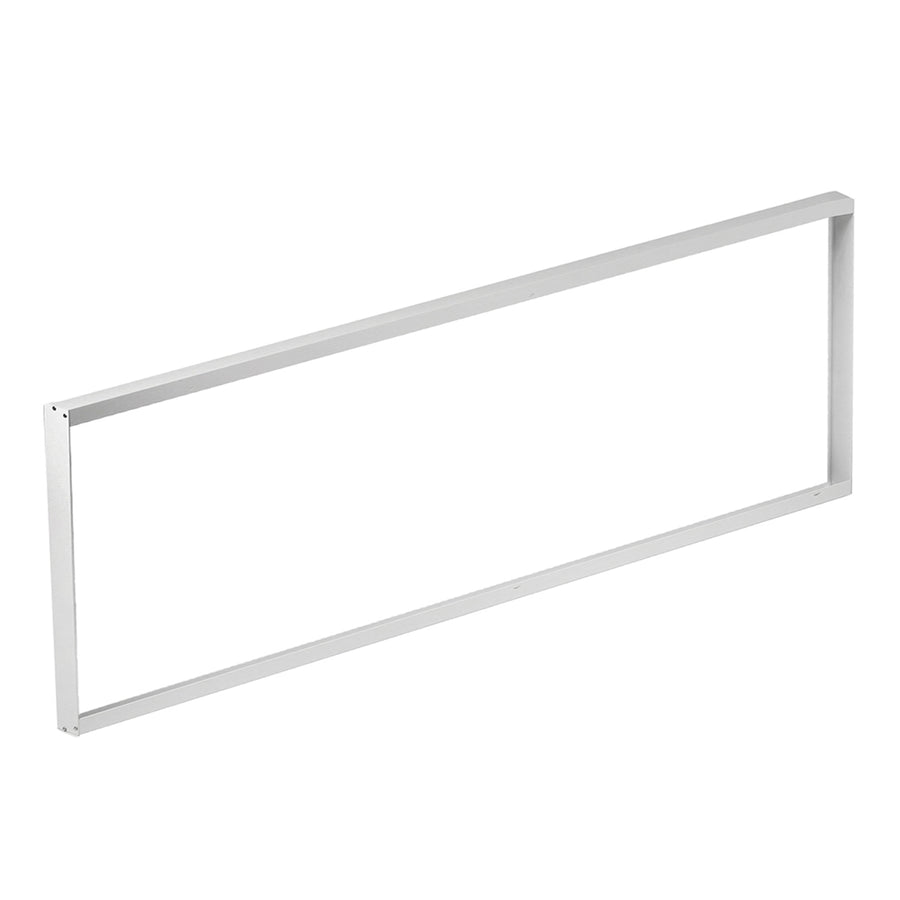 Maclean Energy MCE542 Aluminium ytoram för 1195x295mm LED-takpaneler, höjd 5cm