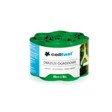 Vattentät och flexibel korrugerad trädgårdskant 10cm x 9m Cellfast Green