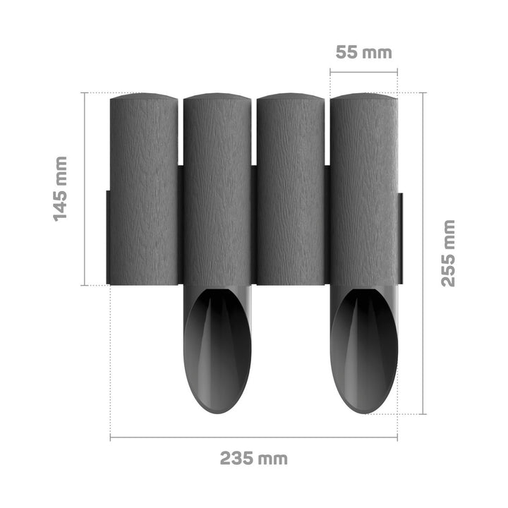 Enkel Palisade Cellfast Standardgrafit 23,5 cm