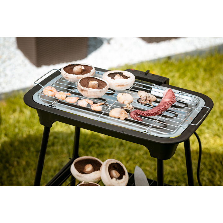 Elgrill med trädgårdsställ Adler AD 6602