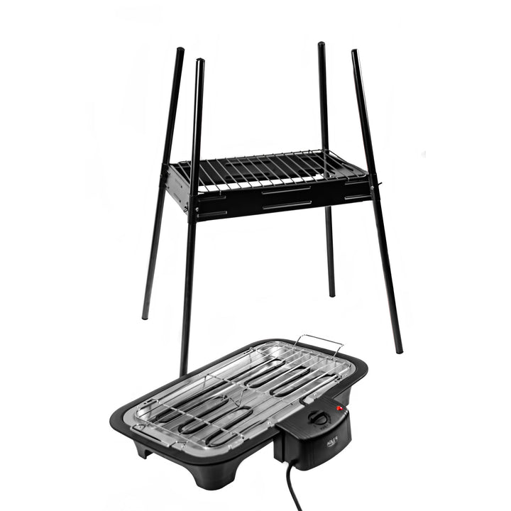 Elgrill med trädgårdsställ Adler AD 6602
