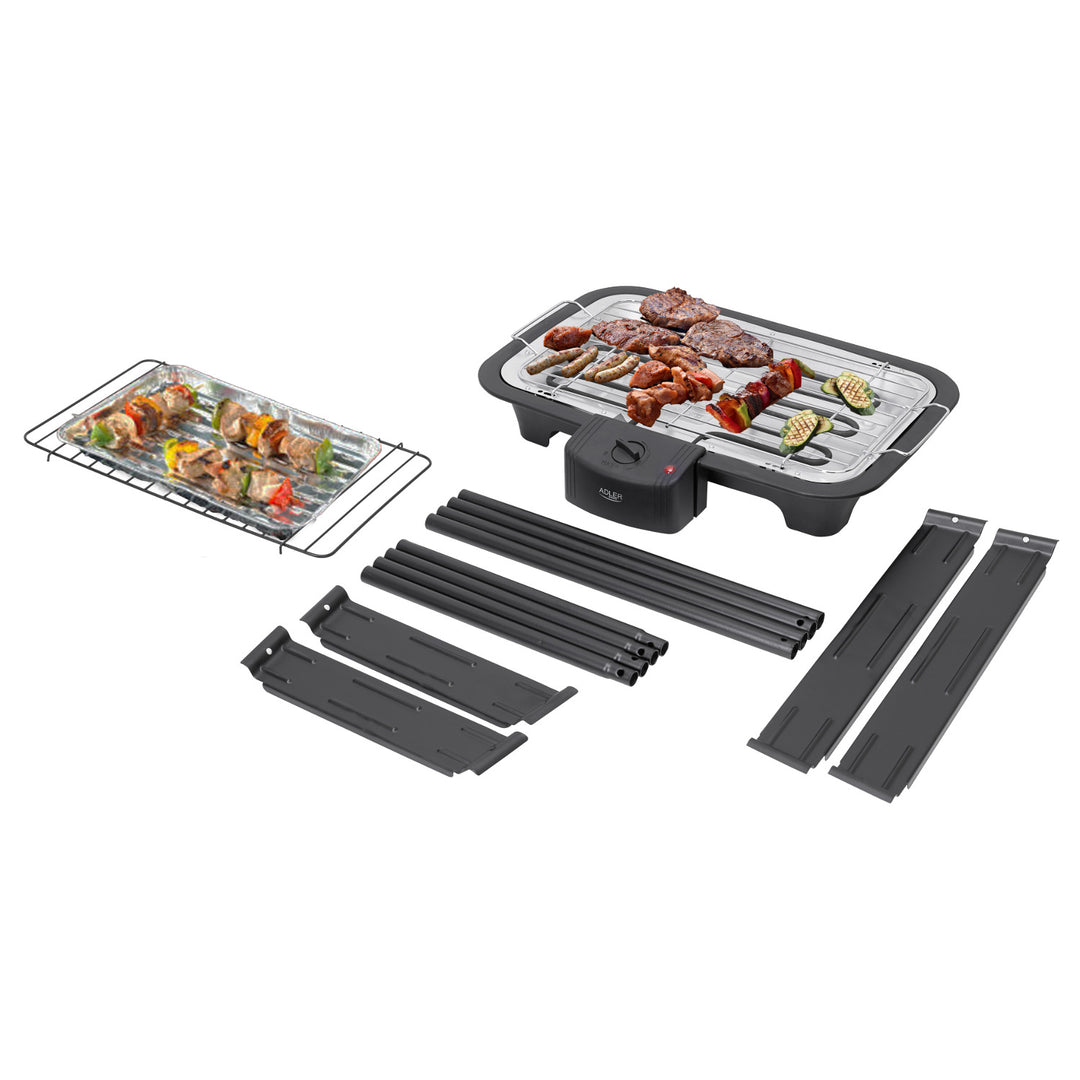 Elgrill med trädgårdsställ Adler AD 6602
