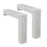 Maclean MC-923 Set med 2 hängare för projektionsskärmar, max. belastning 25 kg (för set), stål