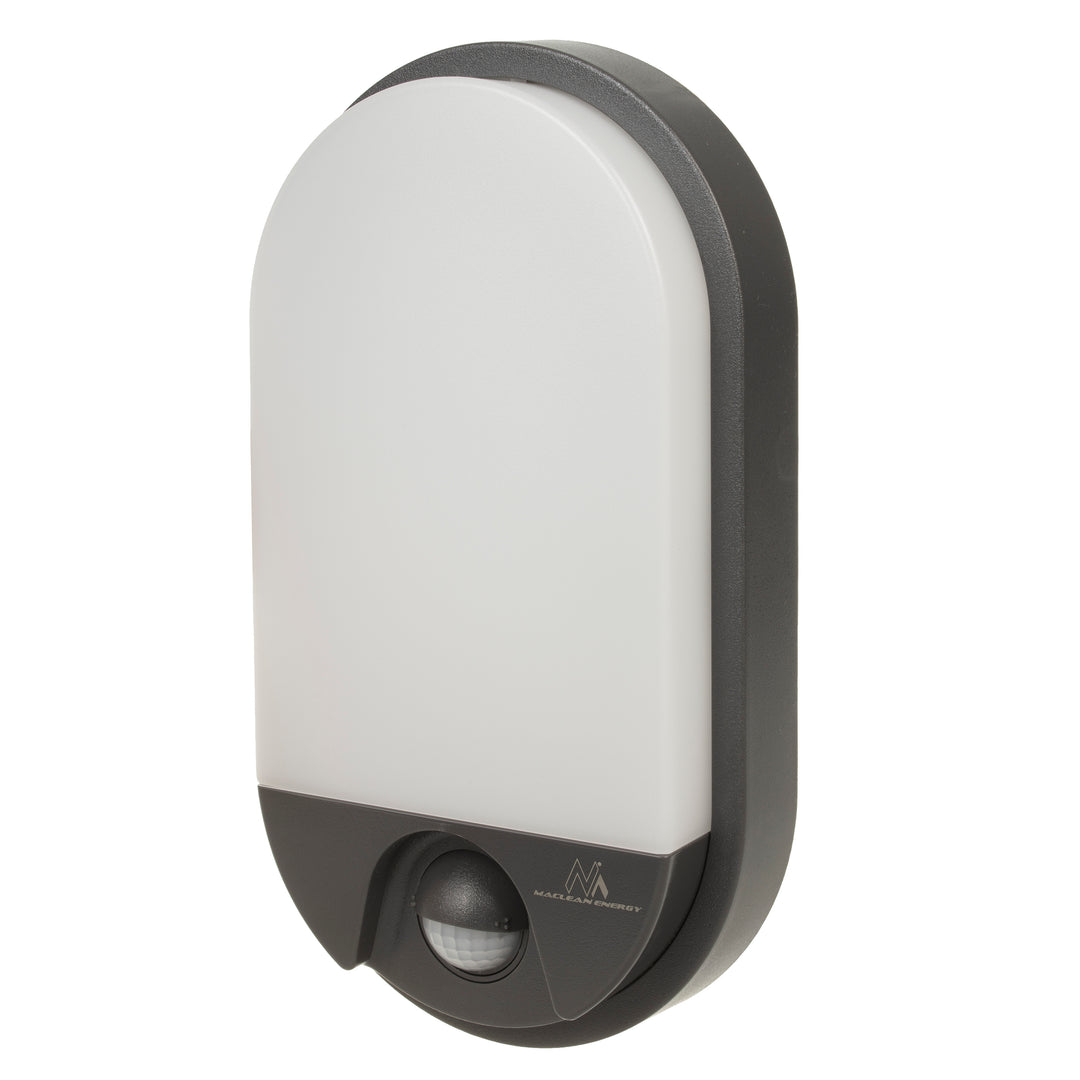 Maclean MCE340 infraröd sensor LED vägglampa Motion Dusk Sensor Ljus Belysning Energisparande