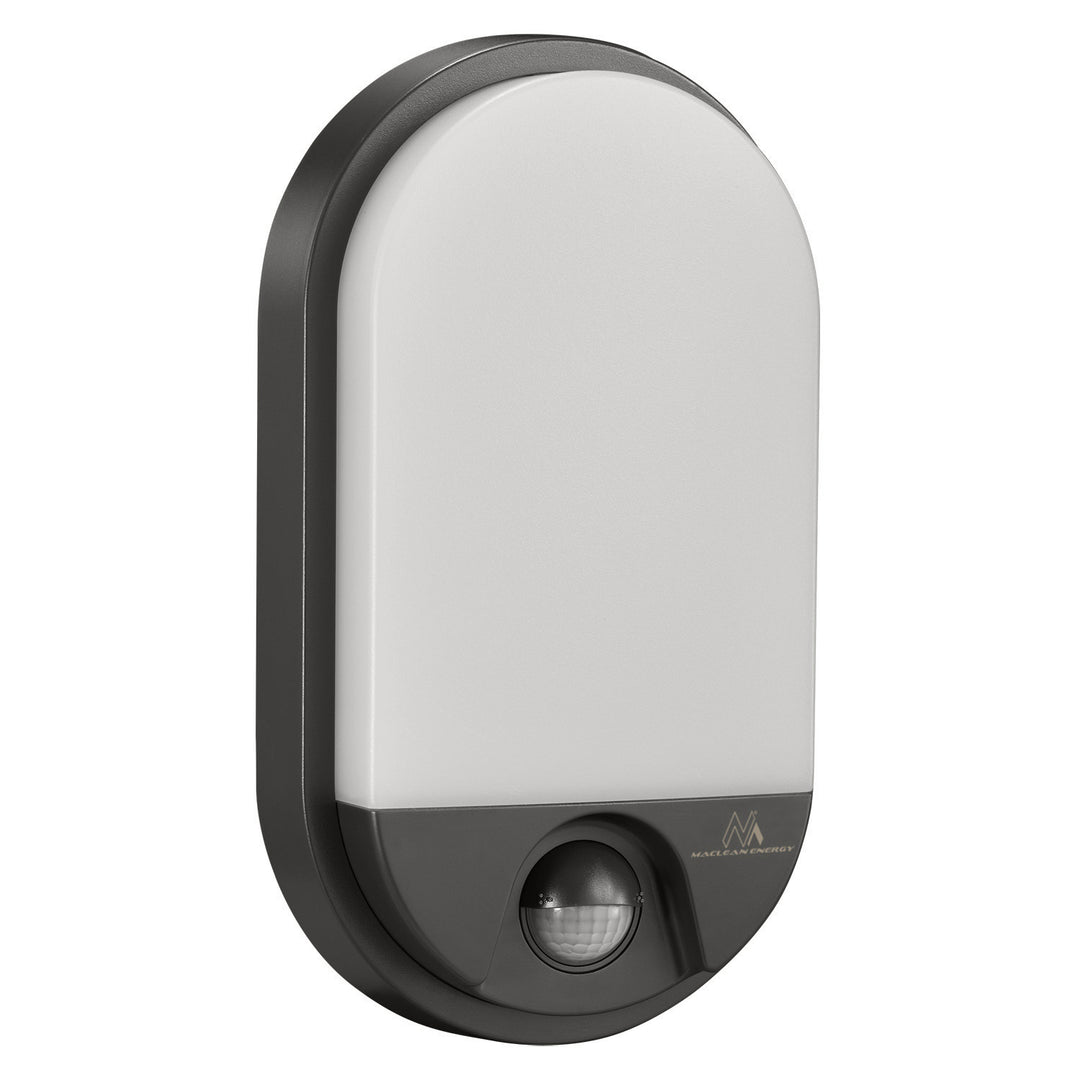 Maclean MCE340 infraröd sensor LED vägglampa Motion Dusk Sensor Light Lighting Energy Saving