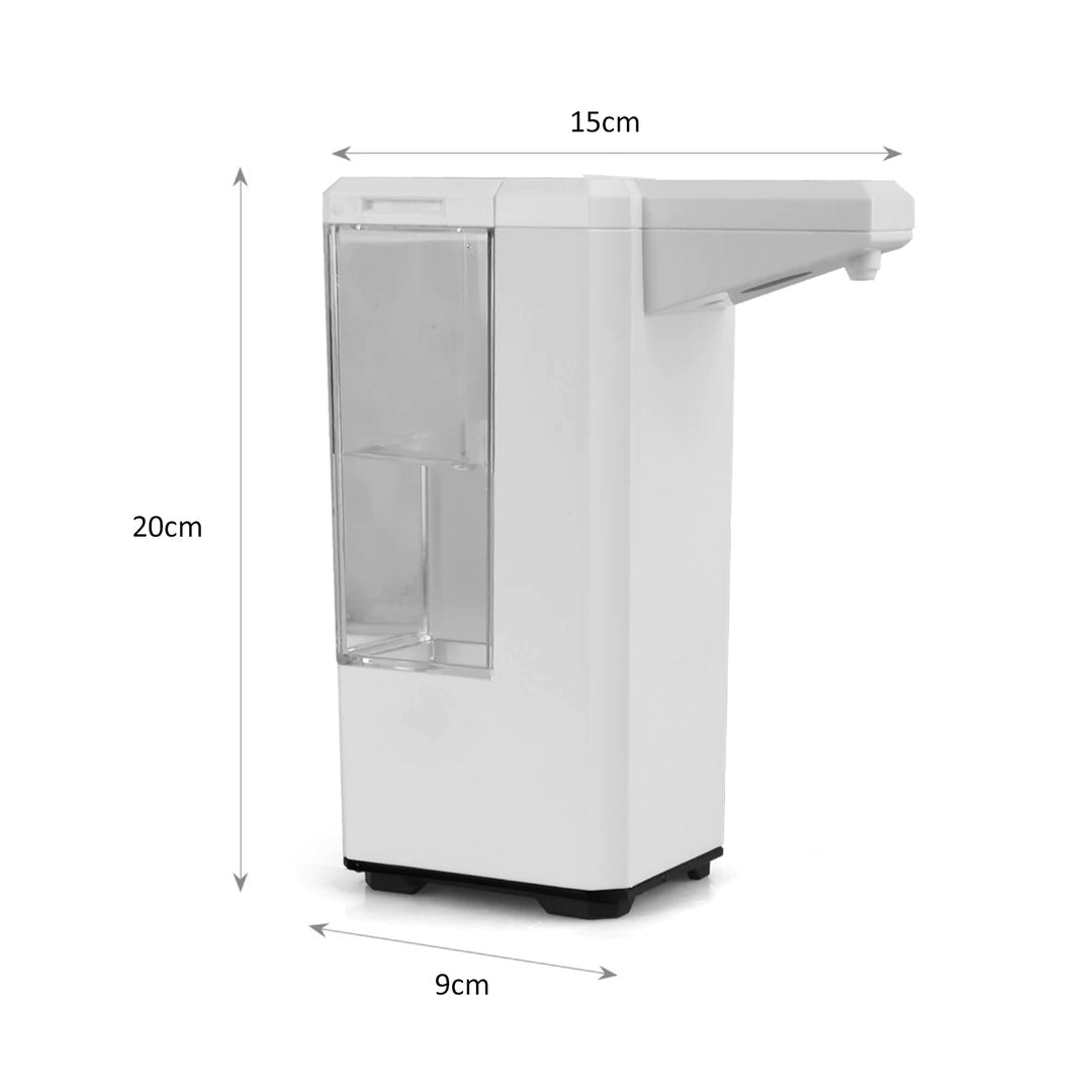 Maclean PR-470 Automatisk Tvåldispenser Med Infraröd Sensor 500 ml Påfyllningsbar Dispenser No-Touch Batteridriven (Tvåldispenser) …