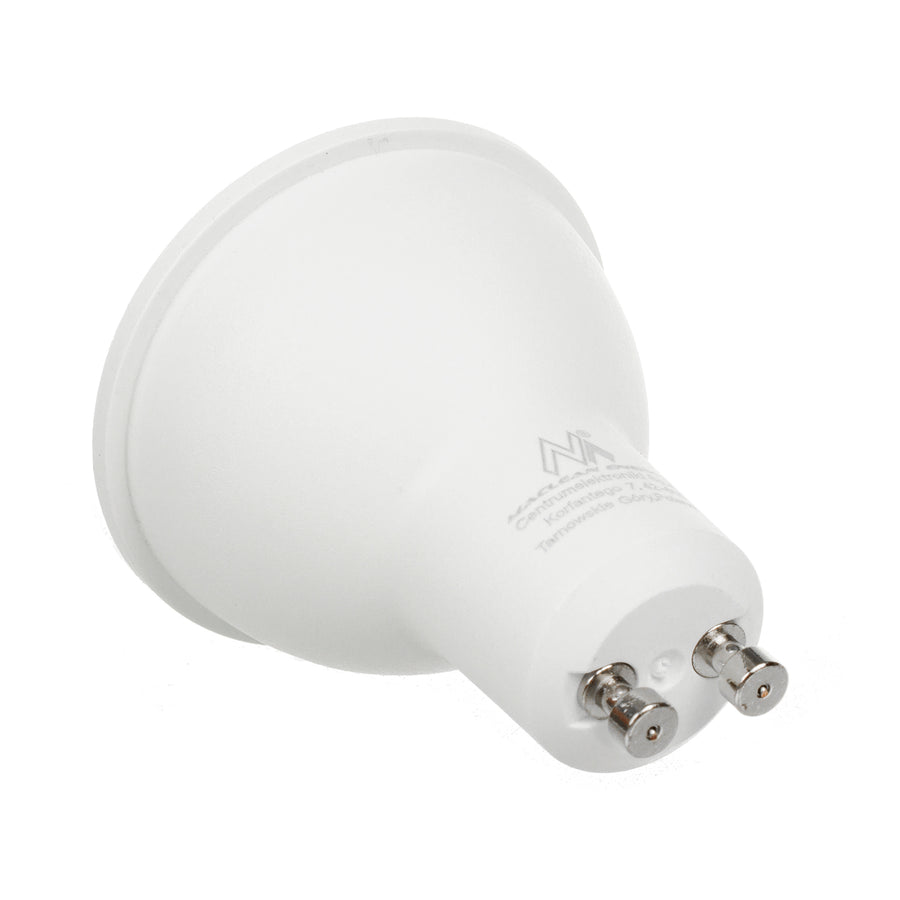 LED-lampa GU10 7W Maclean Energy MCE437 WW varmvitt 3000K, 220-240V~, 50/60Hz, 490 lumen