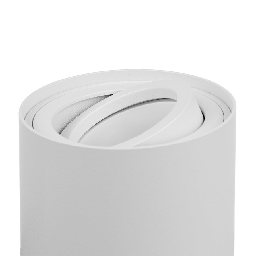 Halogen spotlight GU10 MCE422, 80x115mm, aluminium, vit