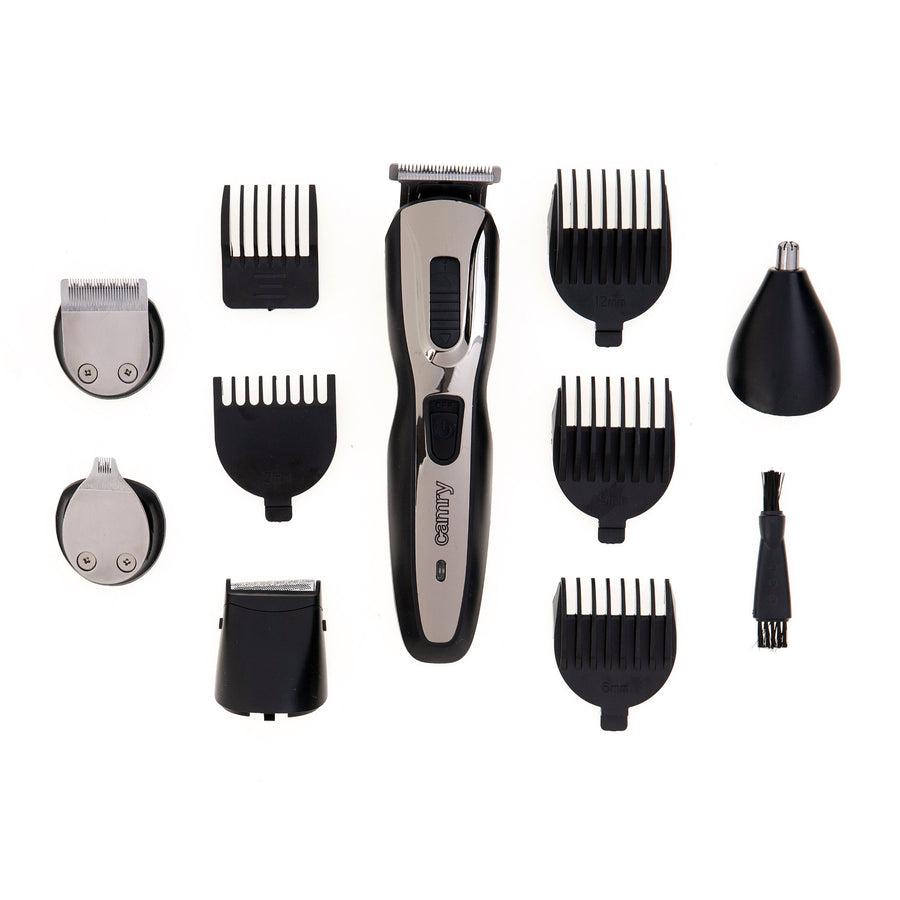 Camry CR 2921 5-i-1 trimmer kombinerar klippare, rakapparat och trimmer
