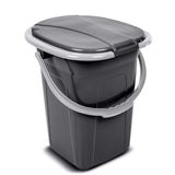 Portabel toaletthink wc 19l grönblå gb320 ag