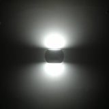 Maclean Energy MCE366 - PC+ALU, 20W (1600lm) neutralvit 4000K IP65 grå LED-vägglampa med PIR-sensor