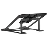 Ergo Office ER-416B Hopfällbart Bärbar Datorstativ I Aluminium För 11-15'' Bärbara Datorer 6 Nivåer Av Höjdjustering Bärbart Halkfritt Fäste Ultratu I Aluminium För 11-15'' Bärbara Datorer 6 Nivåer Av Höjdjustering Bärbart Halkfritt Fäste Ultratunnt