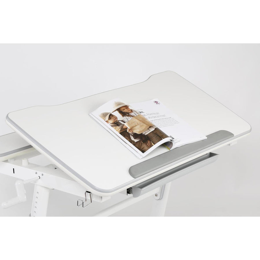 Ergo Office ergonomiskt höj- och sänkbart skrivbord för barn, grått, max 100 kg, ER-417 2cz