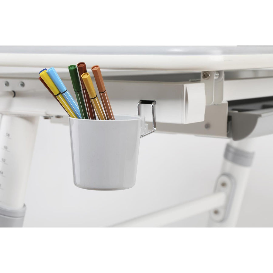 Ergo Office ergonomiskt höj- och sänkbart skrivbord för barn, grått, max 100 kg, ER-417 2cz