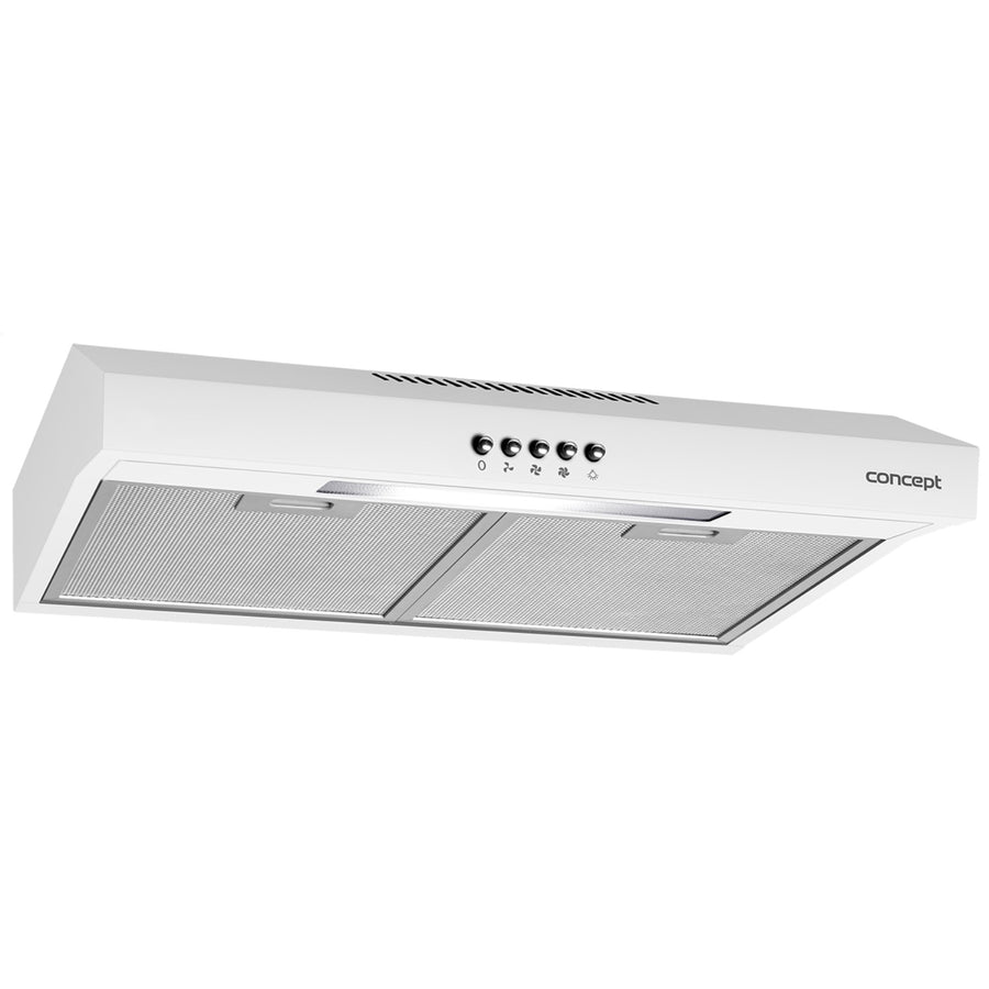 50cm Concept OPP1250wh kåpa med fettfilter