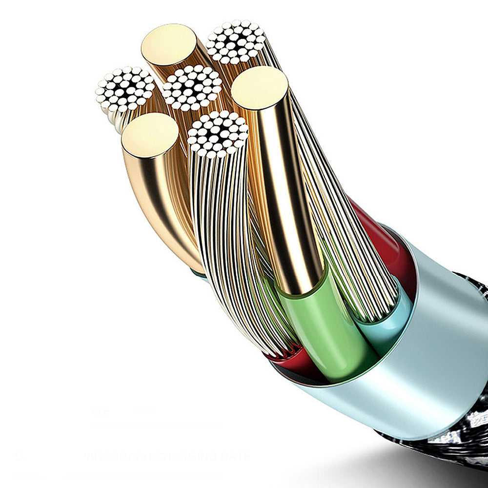 MicroUSB-kabel som stöder Fast Charge 2.4A Maclean Energy MCE473 svart, 1m 5V / 2.4A - dataöverföring