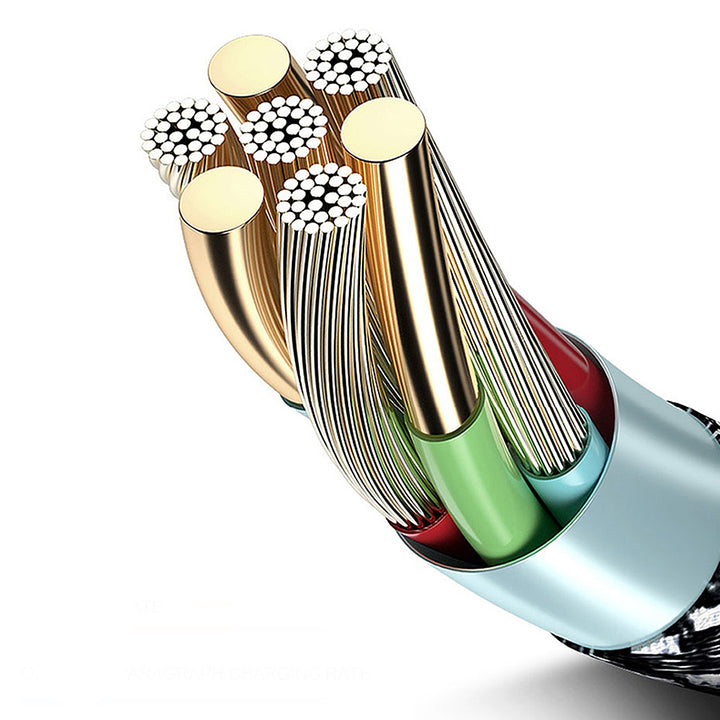 MicroUSB-kabel som stöder Fast Charge 2.4A Maclean Energy MCE473 svart, 1m 5V / 2.4A - dataöverföring
