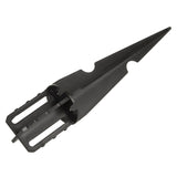 Solar LED-lampa med Maclean-sensor, svart, IP44, 3 ljuslägen, Li-ion 18650 batteri 3,7V 1200 mAh, knock-in, MCE465 B