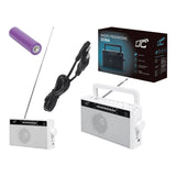 LTC Retro Bluetooth bärbar radio Sona AUX microSD USB